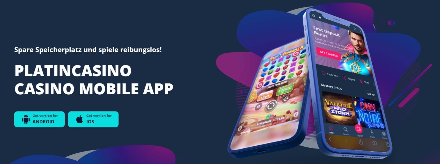 PlatinCasino App – Mobil spielen mit Android und iOS
